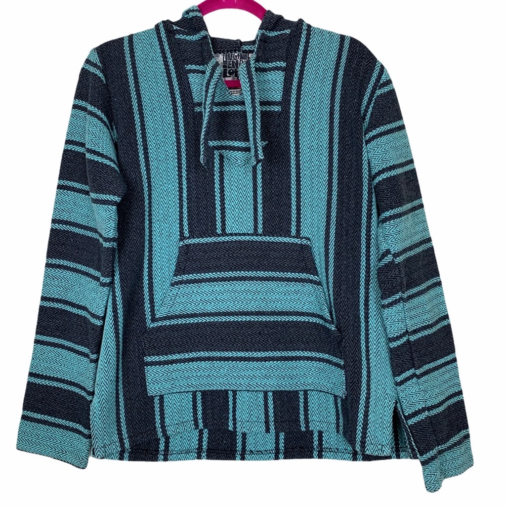 Original Senor Lopez Baja Woven Hoodie Sweatshirt